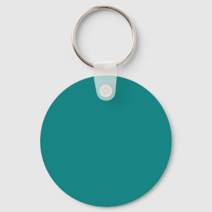 Llavero Color verde verde azulado 008080 - Opción para agr