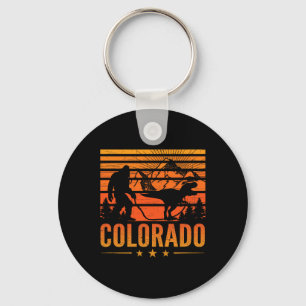 Llavero Colorado Bigfoot Montaña Dinosaurio Bigfoot Campam