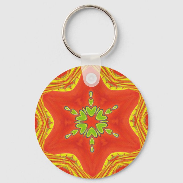 Llavero Colores africanos tradicionales (Anverso)