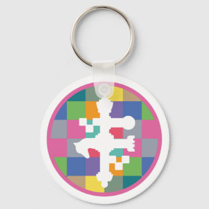 Llavero Colores cuadrados especiales de Master Chess por M