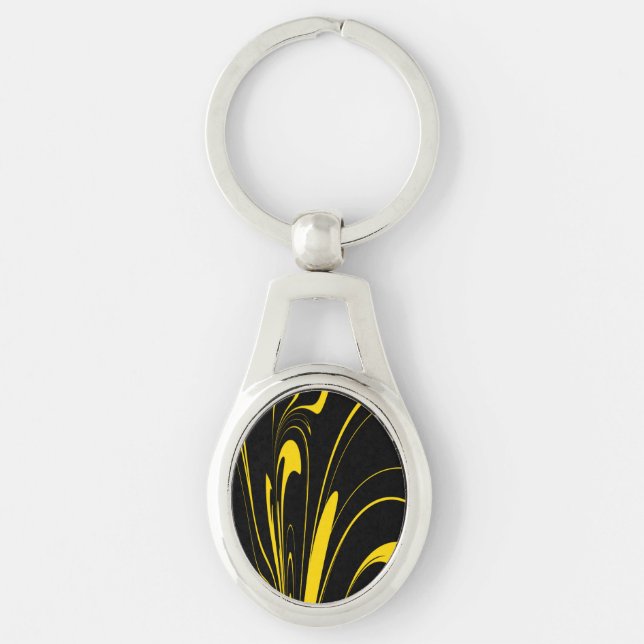 Llavero Colores de abeja bumble (Anverso)