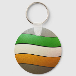 Llavero Colores de bandera de Irlanda cromados por Shirley