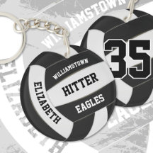 colores de equipo blanco negro de voleibol persona