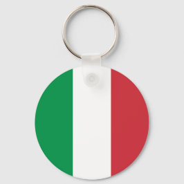 Llavero Colores de la bandera verde blanca y roja italiana