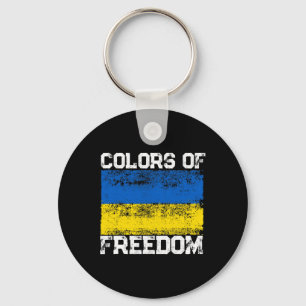 Llavero Colores De Libertad Bandera De Ucrania 1
