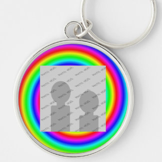 Llavero Colores del arco iris. Brillante y colorido. Foto