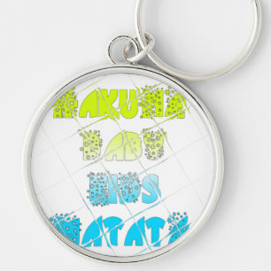 Llavero Colores Felices Hakuna Matata Hakunamatata Regalo 