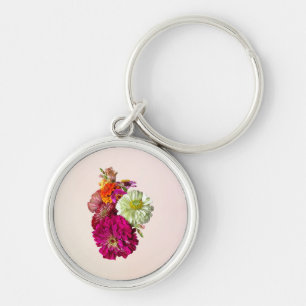 Llavero Colores mixtos de Zinnia Bouquet