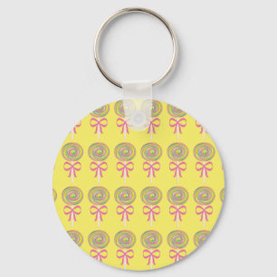 Llavero Colorful lollipops pattern