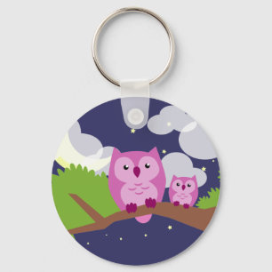 Llavero Colorful Night Owl