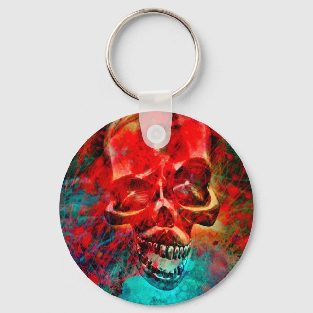Llavero Colorful skull (Anverso)