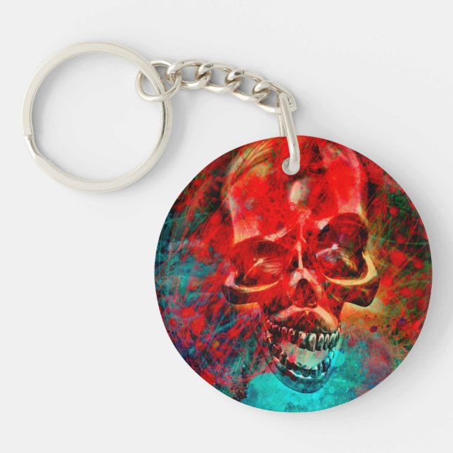 Llavero Colorful skull (Frente)