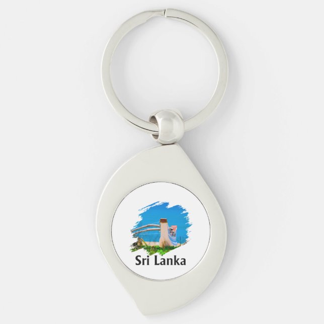 Llavero Colorful Sri lankan  (Anverso)