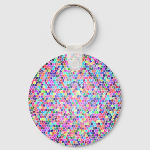 Llavero Colorful stained glass