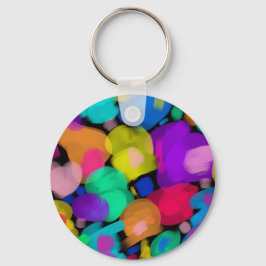 Llavero Colorful watercolor print