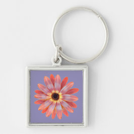 Llavero Colorida Gerbera Daisy Keychain