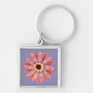Llavero Colorida Gerbera Daisy Keychain
