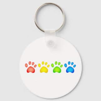 Llavero Coloridas Paws