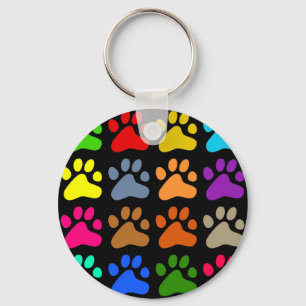 Llavero Coloridas Paws
