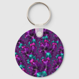 Llavero Colorido Boho Hippie Jewel Tone de baja fractura d