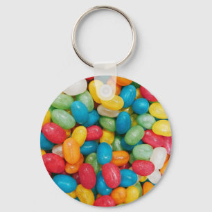 Llavero Colorido de los caramelos de Jelly Bean
