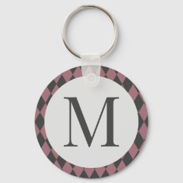 Llavero Colorido rhombus elegante