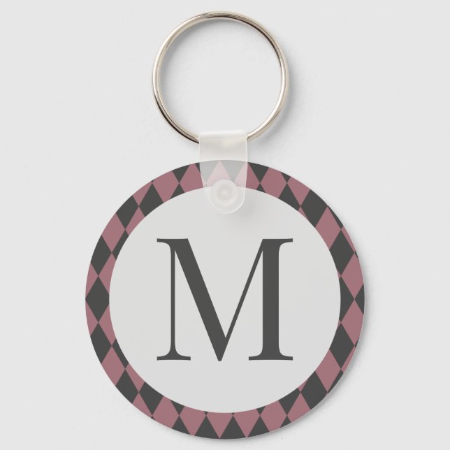 Llavero Colorido rhombus elegante (Anverso)