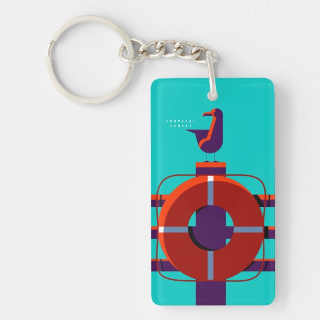 Llavero Colorido verano (Frente)