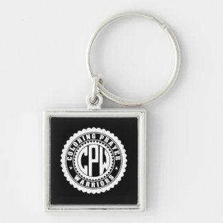 Llavero @ColoringPrayerWarriors Keychain con el logotipo