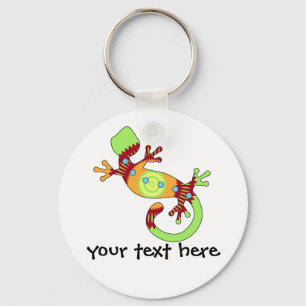 Llavero Colorous Fun Gecko Lizard