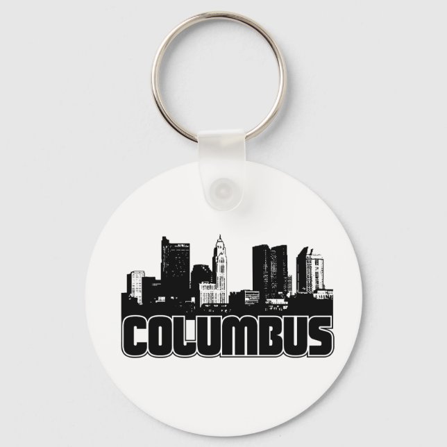 Llavero Columbus Skyline (Anverso)