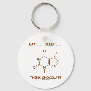 Llavero Coma… el sueño… piensan el chocolate (la