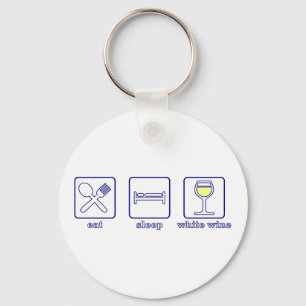Llavero Coma… el vino blanco del sueño…