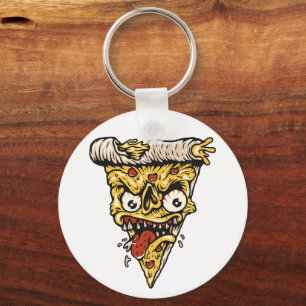 Llavero Coma esa Keychain de Pizza - ¡Diversión cursi en m