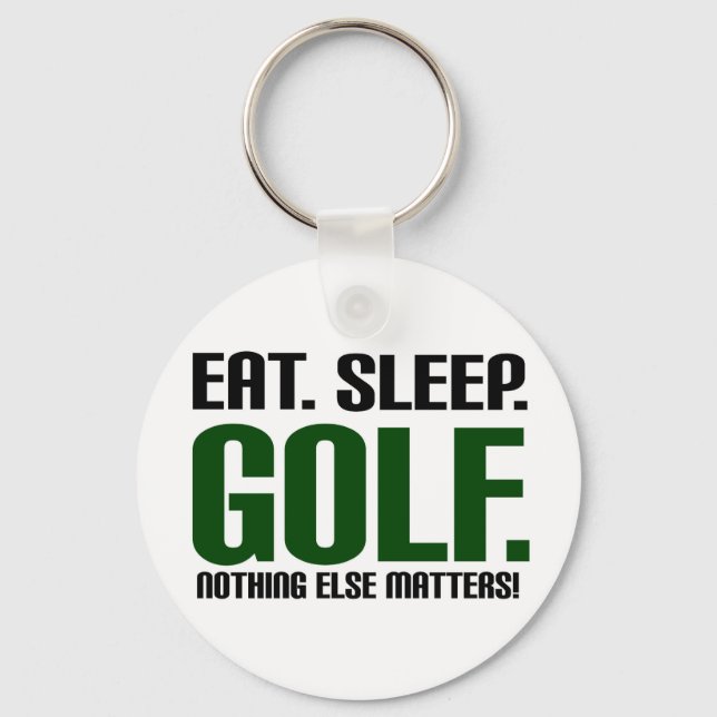 Llavero Coma Golf Sleep - ¡Nada Más Importa! (Anverso)