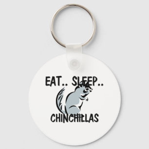 Llavero Coma las CHINCHILLAS del sueño