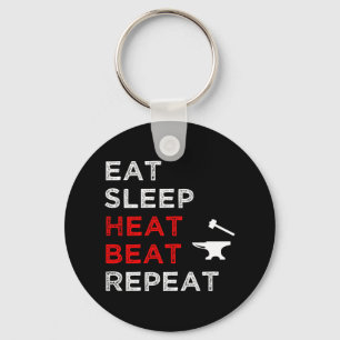 Llavero Coma Sleep Heat Beat Repetir
