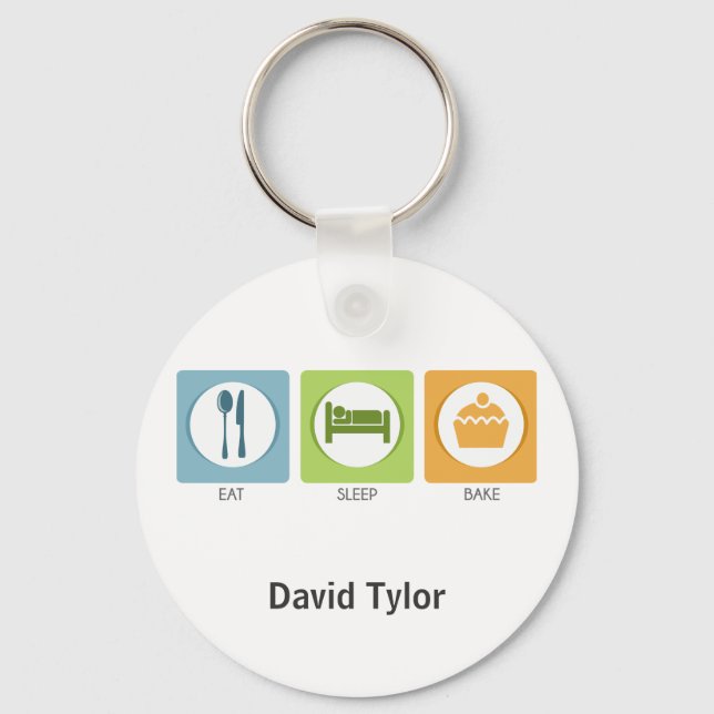 Llavero ¡Coman Bake De Duerma! (Anverso)