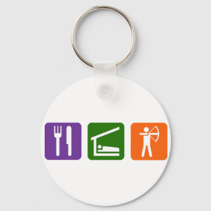 Llavero ¡Coman Tiro con Arco!