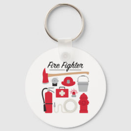 Llavero Combatiente de incendios