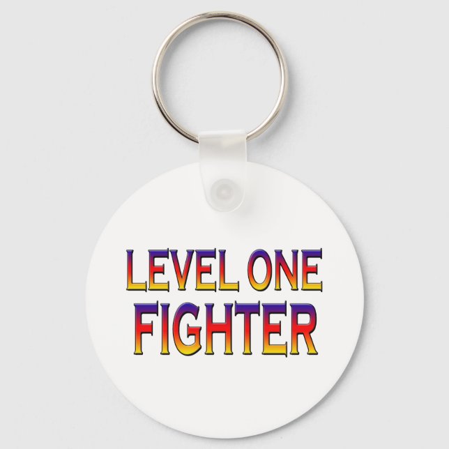 Llavero Combatiente de nivel uno (Anverso)