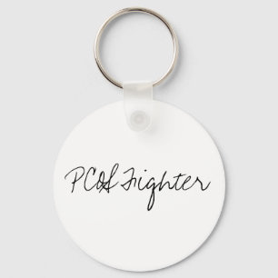 Llavero Combatiente de PCOS
