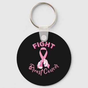 Llavero Combatir el cáncer de mama Boxear guantes de cánce
