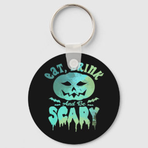 Llavero Come Bebe Y Sé Espantoso Halloween Vintage Clásico