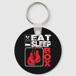 Llavero Come Dormir Box - Amante del Boxeo Gimnasio Boxead