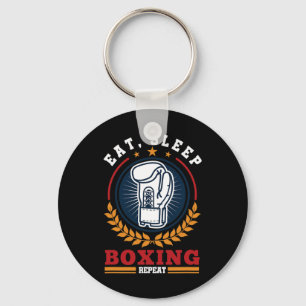 Llavero Come Dormir Boxeo Repetir Mma Kickboxing Boxeador