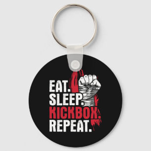Llavero Come Dormir Kickbox Repetir - Arte Marcial de Kick