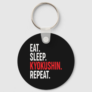 Llavero Come Dormir Kyokushin Repetir Karate Japonés Kung 