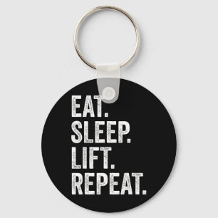 Llavero Come Dormir Levantar Repetir Fitness Culturismo 