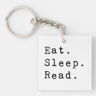 Llavero Come. Duerme. Leer.